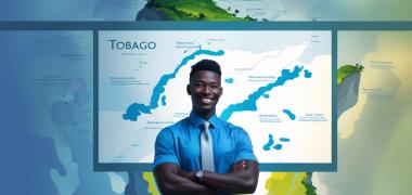 Tobago career professional in a standing pose